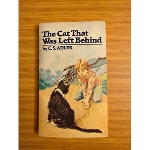 The Cat That Was Left Behind by C S Adler Paperback Book Weekly Reader